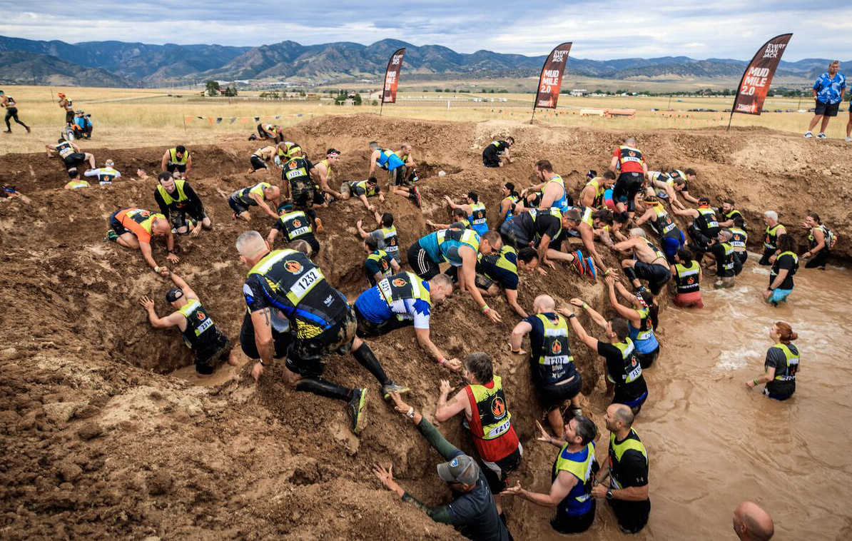 Mud Mile Obstacle Obstacles Tough Mudder USA