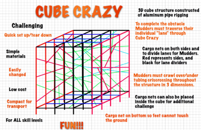 Cube Crazy Obstacle design