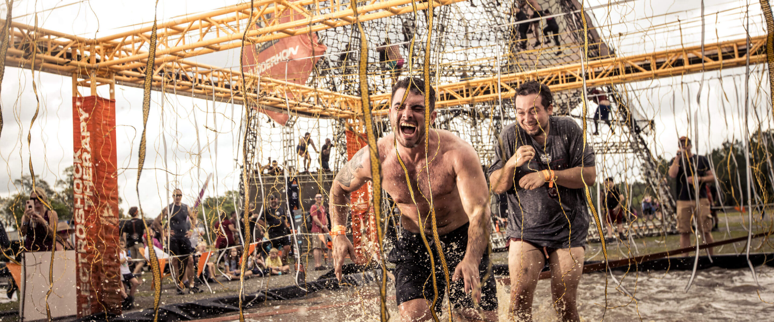 Men screaming in pain as they go through Electroshock Therapy