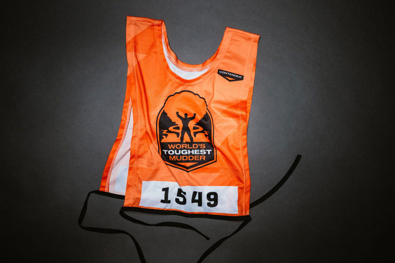 World Toughest Mudder Bib